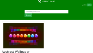 openclipart圖庫：Abstract Wallpaper縮圖