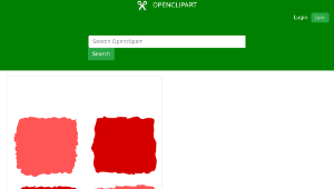 openclipart圖庫：Red squares 1