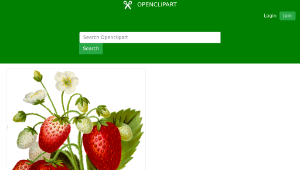 openclipart圖庫：Strawberries 2