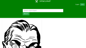 openclipart圖庫：Vampire Head