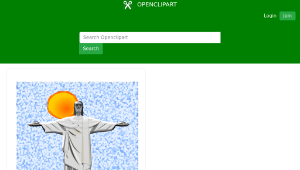 openclipart圖庫：CRISTO REDENTOR - RIO縮圖