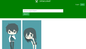 openclipart圖庫：ISFJ Boy &amp; Girl