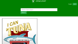 openclipart圖庫：Tuna Piano