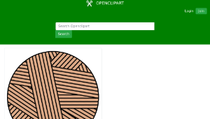 openclipart圖庫：Yarn ball