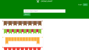 openclipart圖庫：Banners縮圖