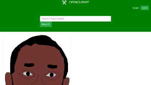 openclipart圖庫：Usain Bolt-資源代表圖