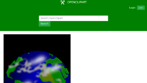 openclipart圖庫：planeta tierra