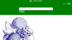 openclipart圖庫：Fruits 01縮圖