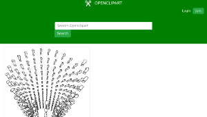 openclipart圖庫：Question mark spiral-資源代表圖