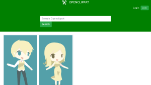 openclipart圖庫：ESFJ Boy &amp; Girl
