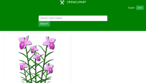 openclipart圖庫：Arundina