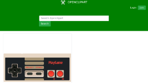 openclipart圖庫：Video Game - NES Controller