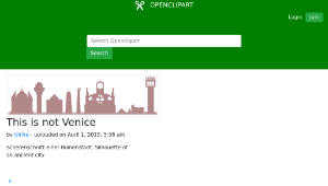 openclipart圖庫：This is not Venice-資源代表圖