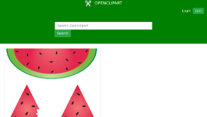 openclipart圖庫：Watermelon
