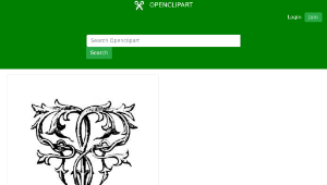 openclipart圖庫：Victorian ornament8A-資源代表圖