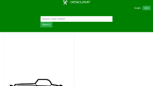 openclipart圖庫：car icon 4a縮圖