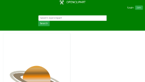openclipart圖庫：Saturno-資源代表圖