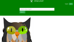 openclipart圖庫：funny owl-資源代表圖