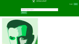 openclipart圖庫：The Face of AI縮圖