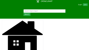 openclipart圖庫：House icon-資源代表圖