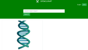 openclipart圖庫：DNA-資源代表圖