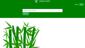 openclipart圖庫：Bamboo graphic縮圖