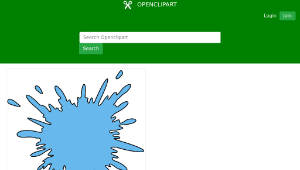 openclipart圖庫：Splash-資源代表圖