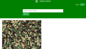openclipart圖庫：Woodland Camouflage-資源代表圖