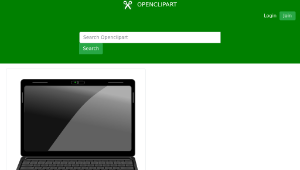 openclipart圖庫：Laptop縮圖