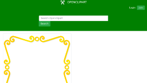 openclipart圖庫：Rectangular border-資源代表圖