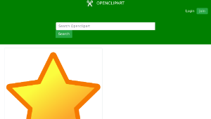 openclipart圖庫：icon-star縮圖
