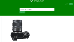 openclipart圖庫：my camera縮圖