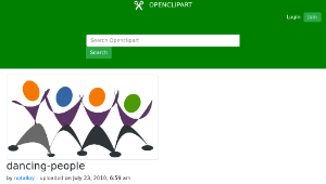 openclipart圖庫：dancing-people-資源代表圖