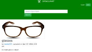 openclipart圖庫：glasses-資源代表圖