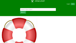 openclipart圖庫：Lifesaver-資源代表圖