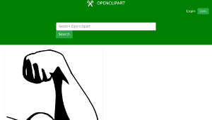 openclipart圖庫：Biceps縮圖