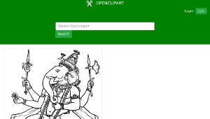 openclipart圖庫：Ganesh-資源代表圖