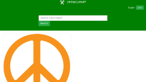 openclipart圖庫：peace symbol-資源代表圖