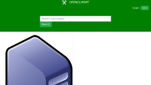 openclipart圖庫：server-資源代表圖