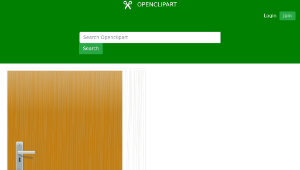 openclipart圖庫：Door縮圖