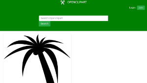 openclipart圖庫：palm tree縮圖