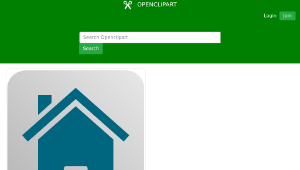 openclipart圖庫：Home Icon-資源代表圖