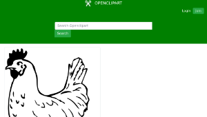 openclipart圖庫：rooster縮圖