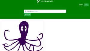 openclipart圖庫：Octopus-資源代表圖