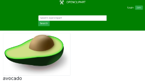 openclipart圖庫：avocado-資源代表圖