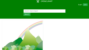 openclipart圖庫：mountain縮圖