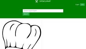 openclipart圖庫：toque縮圖