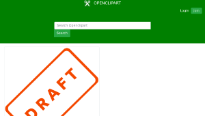 openclipart圖庫：Draft Business Stamp 1-資源代表圖