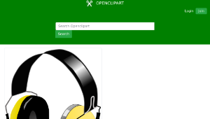 openclipart圖庫：headphones