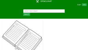 openclipart圖庫：agenda / planner縮圖